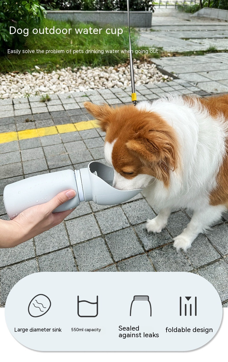 Foldable Pets Water Bottle