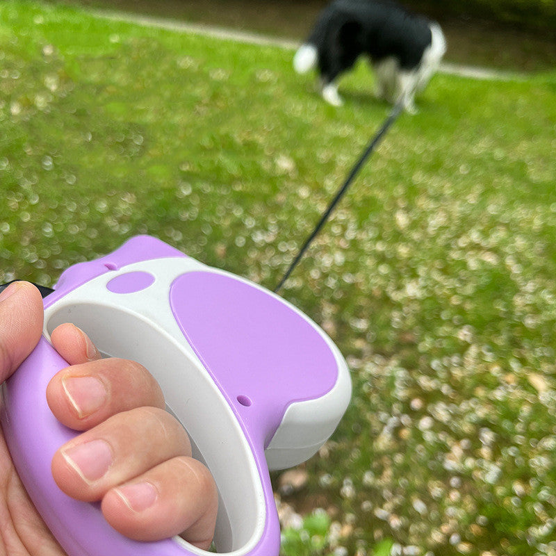 Dogs Retractable Leash Light