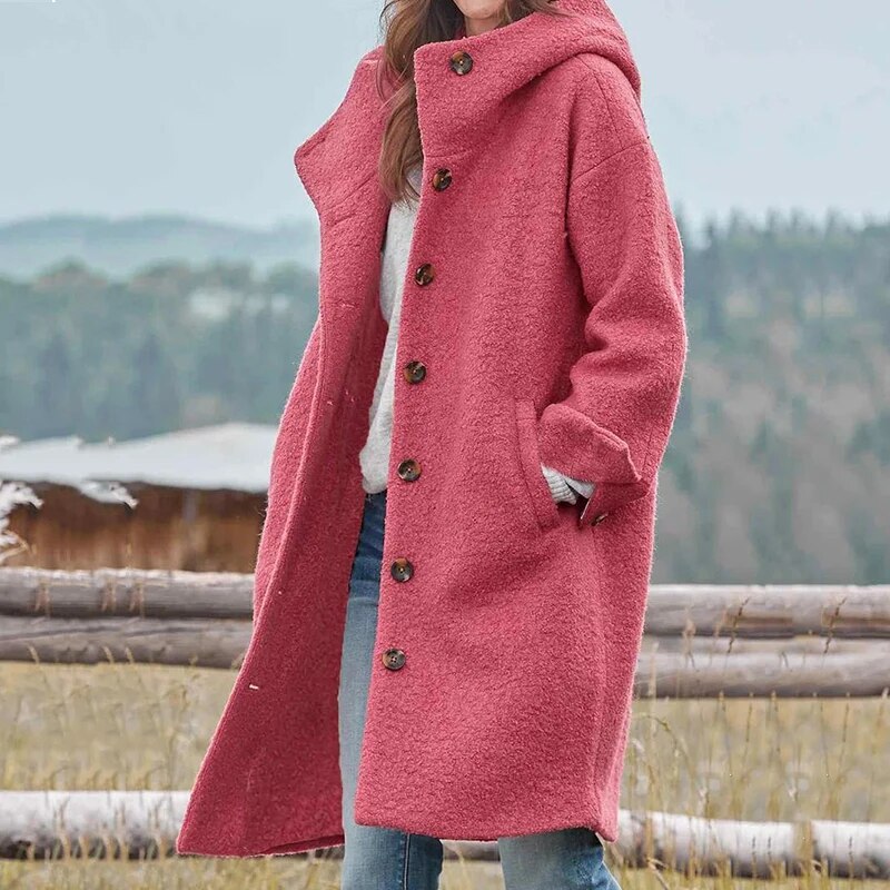 Hadley | Elegant Thick Winter Coat for Lady