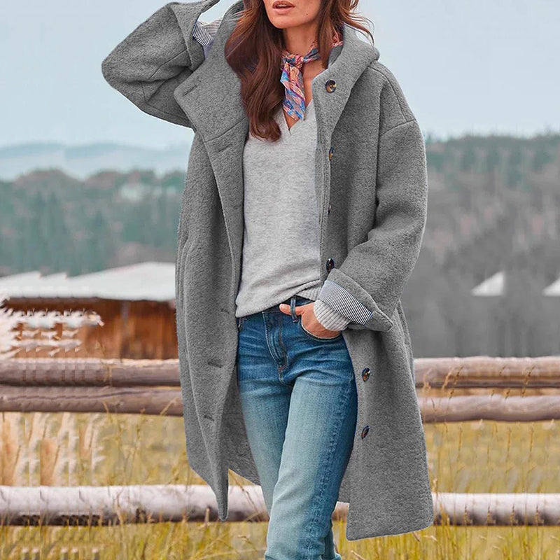 Hadley | Elegant Thick Winter Coat for Lady